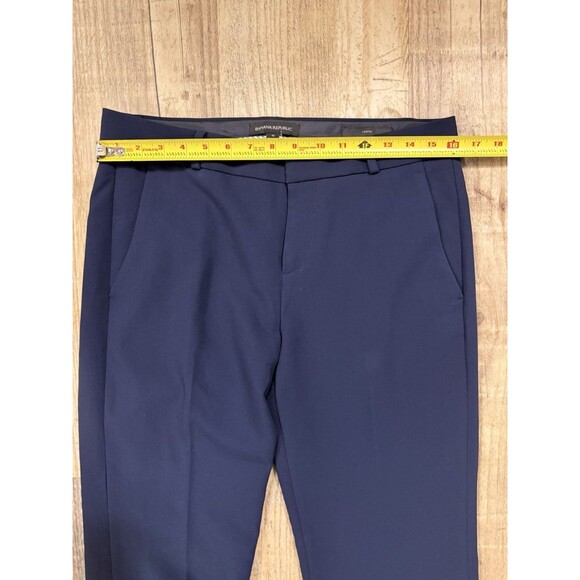 Banana Republic Women's Pants Trousers 6 NWT Navy Blue Logan Fit - Picture 6 of 8